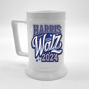 Harris Walz 2024 President Election Kamala Harris Tim Waltz Beer Stein