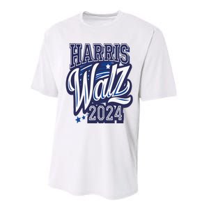 Harris Walz 2024 President Election Kamala Harris Tim Waltz Performance Sprint T-Shirt