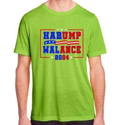 Harump Wallace 2024 Harris Trump Walz Vance Funny Adult ChromaSoft Performance T-Shirt