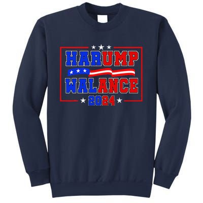 Harump Wallace 2024 Harris Trump Walz Vance Funny Sweatshirt