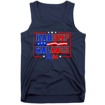 Harump Wallace 2024 Harris Trump Walz Vance Funny Tank Top