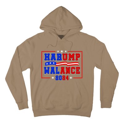 Harump Wallace 2024 Harris Trump Walz Vance Funny Hoodie