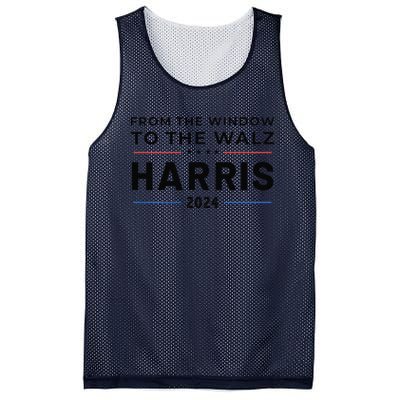 Harris Walz 2024 Window Elect President Kamala Vp Tim Mesh Reversible Basketball Jersey Tank