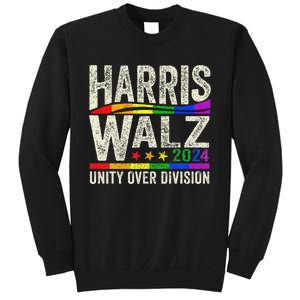 Harris Walz 2024 Unity Over Division Kamala Harris Tim Walz Sweatshirt