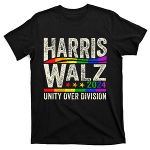 Harris Walz 2024 Unity Over Division Kamala Harris Tim Walz T-Shirt