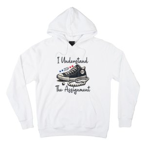 Harris Waltz 2024 I Understand The Assignment Chucks And Pearls Election 2024 Hoodie