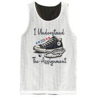 Harris Waltz 2024 I Understand The Assignment Chucks And Pearls Election 2024 Mesh Reversible Basketball Jersey Tank