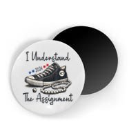 Harris Waltz 2024 I Understand The Assignment Chucks And Pearls Election 2024 Magnet