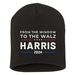 Harris Walz 2024 Window Elect President Kamala Vp Tim Short Acrylic Beanie