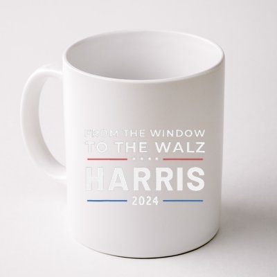 Harris Walz 2024 Window Elect President Kamala Vp Tim Coffee Mug