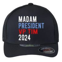 Harris Walz 2024 Kamala Harris Tim Walz President Democratic Flexfit Unipanel Trucker Cap