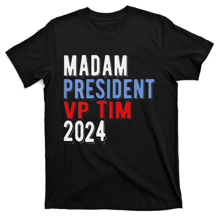 Harris Walz 2024 Kamala Harris Tim Walz President Democratic T-Shirt