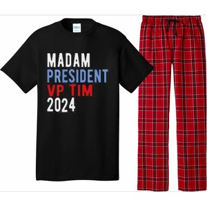 Harris Walz 2024 Kamala Harris Tim Walz President Democratic Pajama Set