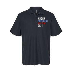 Harris Walz 2024 Kamala Harris Tim Walz President Democratic Softstyle Adult Sport Polo