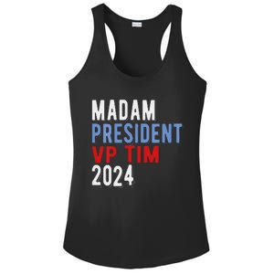 Harris Walz 2024 Kamala Harris Tim Walz President Democratic Ladies PosiCharge Competitor Racerback Tank