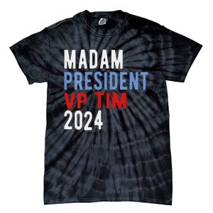 Harris Walz 2024 Kamala Harris Tim Walz President Democratic Tie-Dye T-Shirt