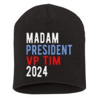 Harris Walz 2024 Kamala Harris Tim Walz President Democratic Short Acrylic Beanie