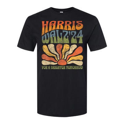 Harris Waltz 2024 Election Kamala Harris Tim Waltz 2024 Softstyle CVC T-Shirt