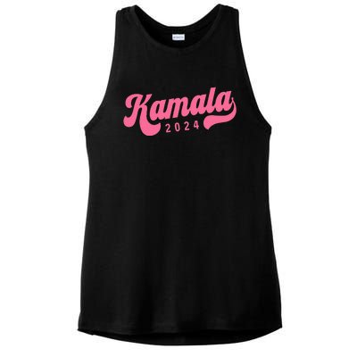 Harris Walz 2024 Presidential Election Kamala Ladies PosiCharge Tri-Blend Wicking Tank