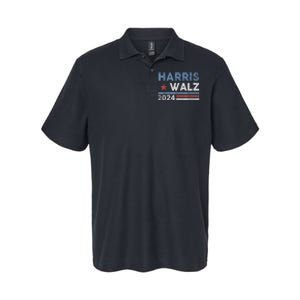 Harris Waltz 2024 Election Kamala Harris Tim Waltz 2024 Softstyle Adult Sport Polo