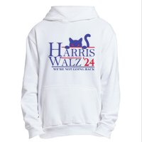 Harris Waltz 2024 WeRe Not Going Back Funny Cat Lady Urban Pullover Hoodie