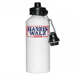 Harris Waltz 2024 Election Kamala Harris Tim Waltz 2024 Aluminum Water Bottle