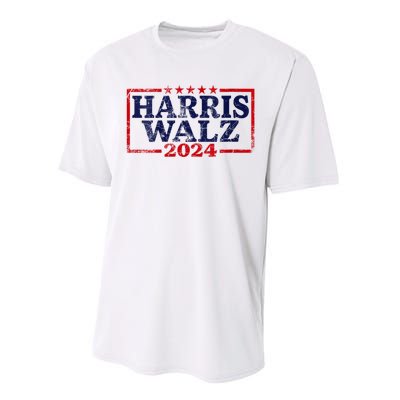 Harris Waltz 2024 Election Kamala Harris Tim Waltz 2024 Performance Sprint T-Shirt