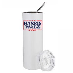 Harris Waltz 2024 Election Kamala Harris Tim Waltz 2024 Stainless Steel Tumbler