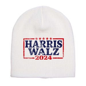 Harris Waltz 2024 Election Kamala Harris Tim Waltz 2024 Short Acrylic Beanie