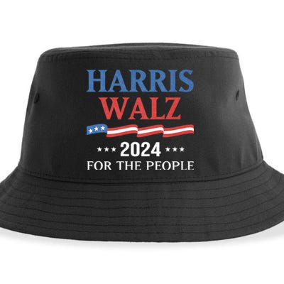 Harris Walz 2024 Kamala Harris 2024 Tim Walz 2024 Usa Sustainable Bucket Hat