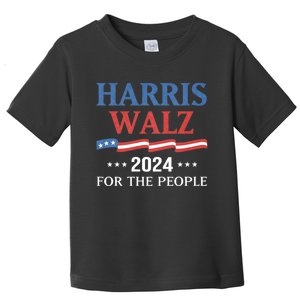 Harris Walz 2024 Kamala Harris 2024 Tim Walz 2024 Usa Toddler T-Shirt