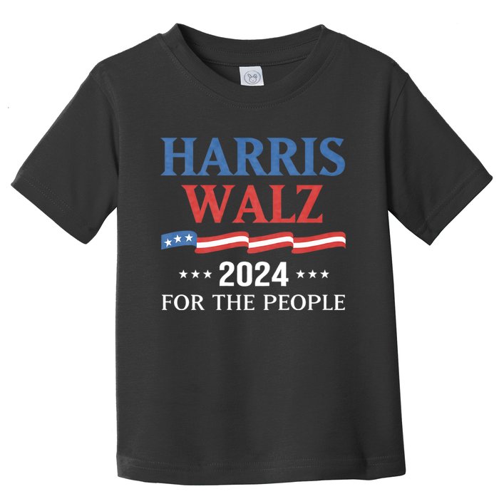 Harris Walz 2024 Kamala Harris 2024 Tim Walz 2024 Usa Toddler T-Shirt