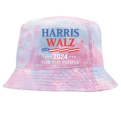 Harris Walz 2024 Kamala Harris 2024 Tim Walz 2024 Usa Tie-Dyed Bucket Hat