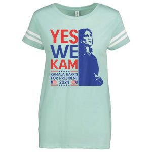 Harris Waltz 2024 Election Kamala Harris Tim Waltz 2024 Enza Ladies Jersey Football T-Shirt