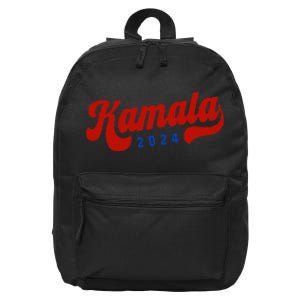 Harris Walz 2024 Presidential Election Kamala 16 in Basic Backpack