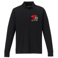 Harris Walz 2024 Comma La And The Coach Election Campaign Performance Long Sleeve Polo