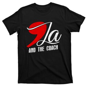 Harris Walz 2024 Comma La And The Coach Election Campaign T-Shirt