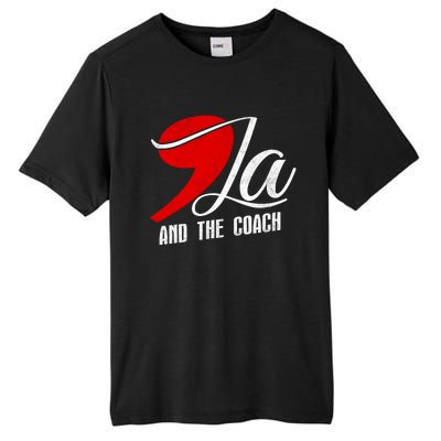 Harris Walz 2024 Comma La And The Coach Election Campaign Tall Fusion ChromaSoft Performance T-Shirt