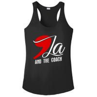 Harris Walz 2024 Comma La And The Coach Election Campaign Ladies PosiCharge Competitor Racerback Tank