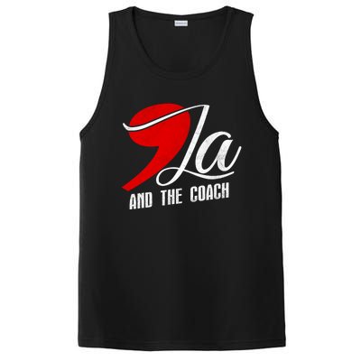 Harris Walz 2024 Comma La And The Coach Election Campaign PosiCharge Competitor Tank