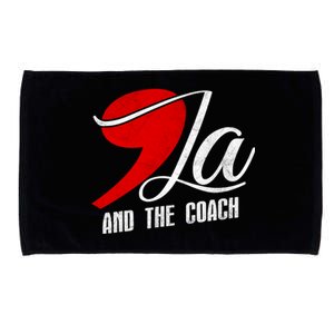 Harris Walz 2024 Comma La And The Coach Election Campaign Microfiber Hand Towel