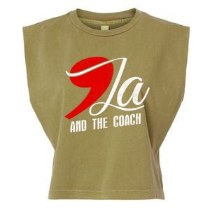 Harris Walz 2024 Comma La And The Coach Election Campaign Garment-Dyed Women's Muscle Tee