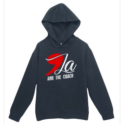 Harris Walz 2024 Comma La And The Coach Election Campaign Urban Pullover Hoodie