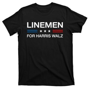 Harris Walz 2024 Election Lineman Vote Kamala T-Shirt