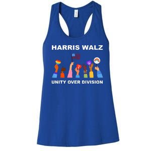 Harris Waltz 2024 Unity Over Division Women's Racerback Tank