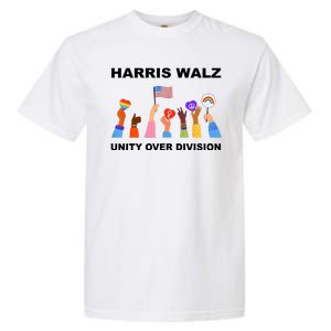 Harris Waltz 2024 Unity Over Division Garment-Dyed Heavyweight T-Shirt