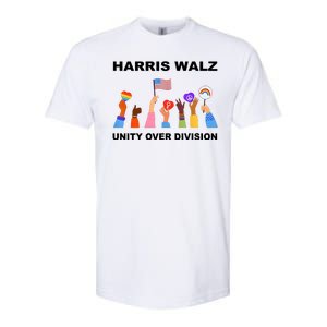 Harris Waltz 2024 Unity Over Division Softstyle CVC T-Shirt