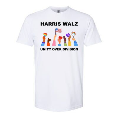 Harris Waltz 2024 Unity Over Division Softstyle® CVC T-Shirt