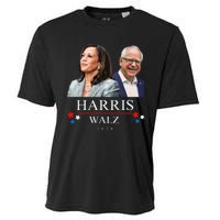 Harris Walz 2024 President Election Kamala Harris Tim Waltz Cooling Performance Crew T-Shirt