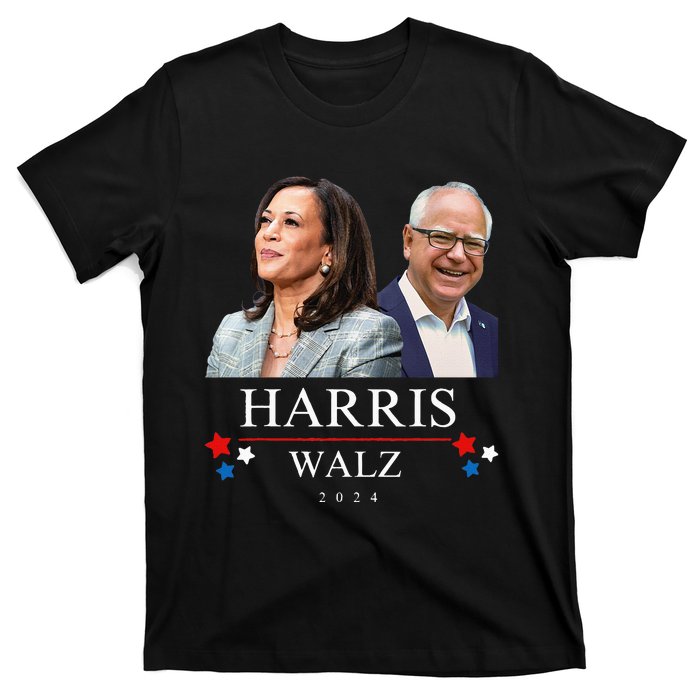 Harris Walz 2024 President Election Kamala Harris Tim Waltz T-Shirt